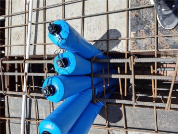 建筑梁柱高低标号混凝土隔断拦茬防串标气囊工具推介